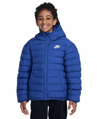 Nike Sportswear Big Kids Lightweight Synthetic Fill Hooded Coat Macy s