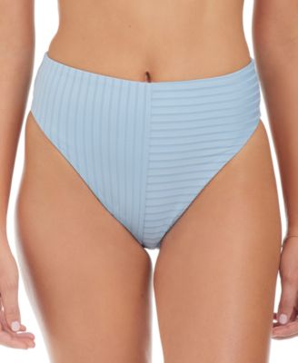 Sanctuary - Women's Refresh Rib High-Leg High-Rise Bikini Bottoms