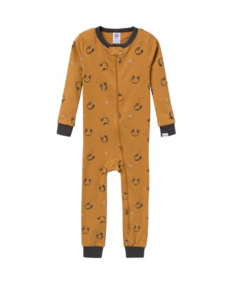 Baby Girls Snug Fit Footless Pajamas, 3-Pack, Moose & Trees