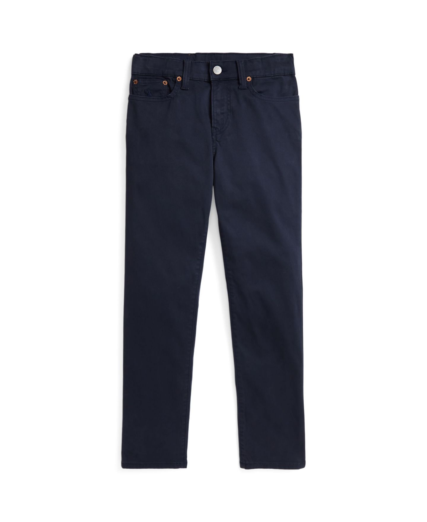Брюки Polo Ralph Lauren Sullivan Slim Stretch Sateen для мальчиков, цвет: Тёмно-синий — фото 1