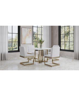 Emila 5-Pc. Square Table and Chairs Dining Set, Created for Macy's