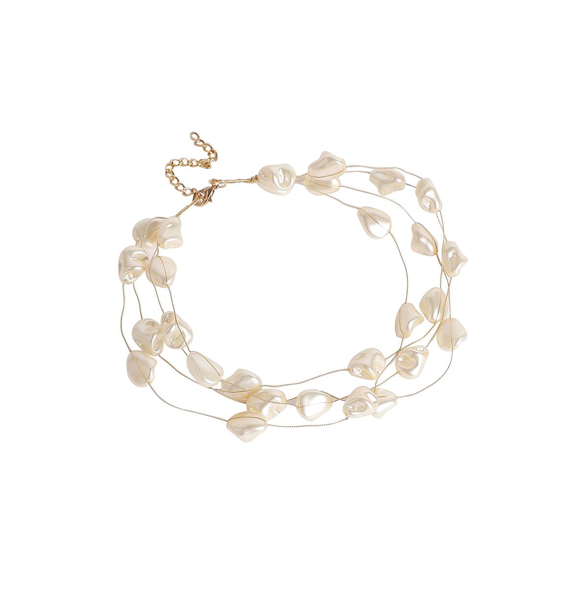 Women's The Small Riviera Collar Necklace - White