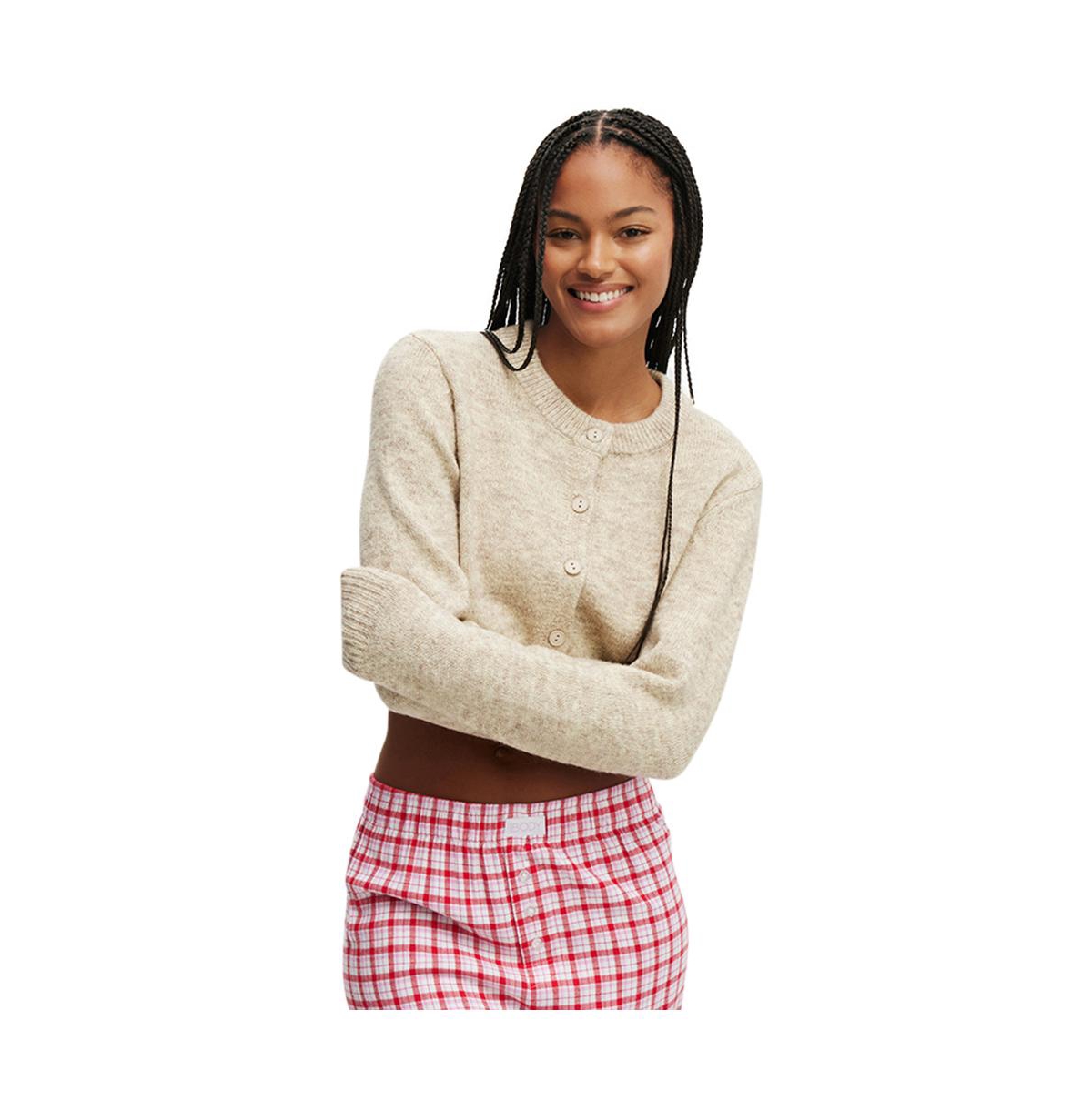 Cotton On Women's Cropped Knit Cardigan