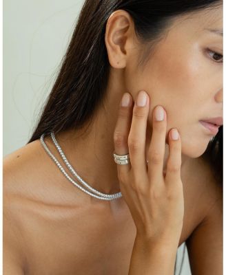 Sterling Silver 18k Gold Plated Lenore Polished Ring Holiday Gift Idea