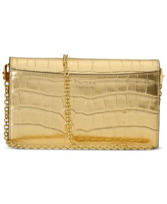 Adair Croc-Embossed Leather Small Crossbody