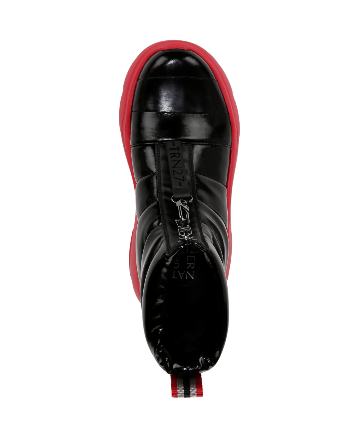 Naturalizer Shadow Dancer Insulated Sneaker In Black Patent Shine Nylon