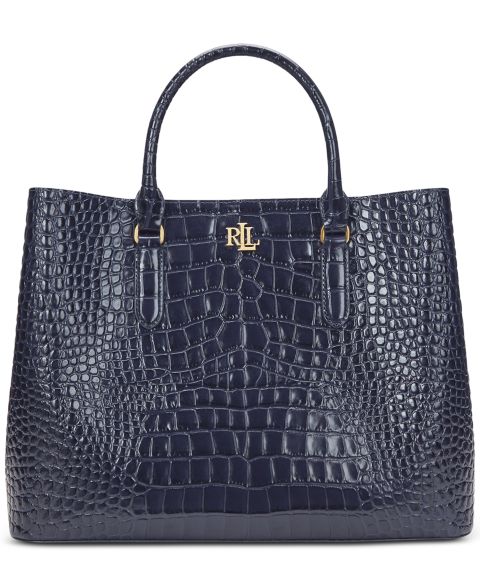 Женские сумки Lauren Ralph Lauren Marcy Large Embossed Satchel