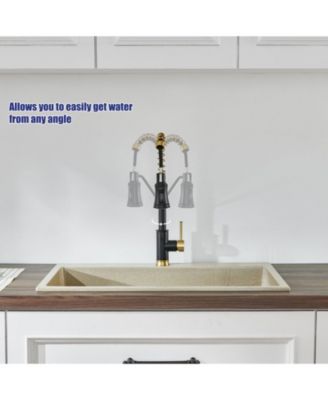 Pull out Touchless Single Handle Kitchen Faucet with MotionSense