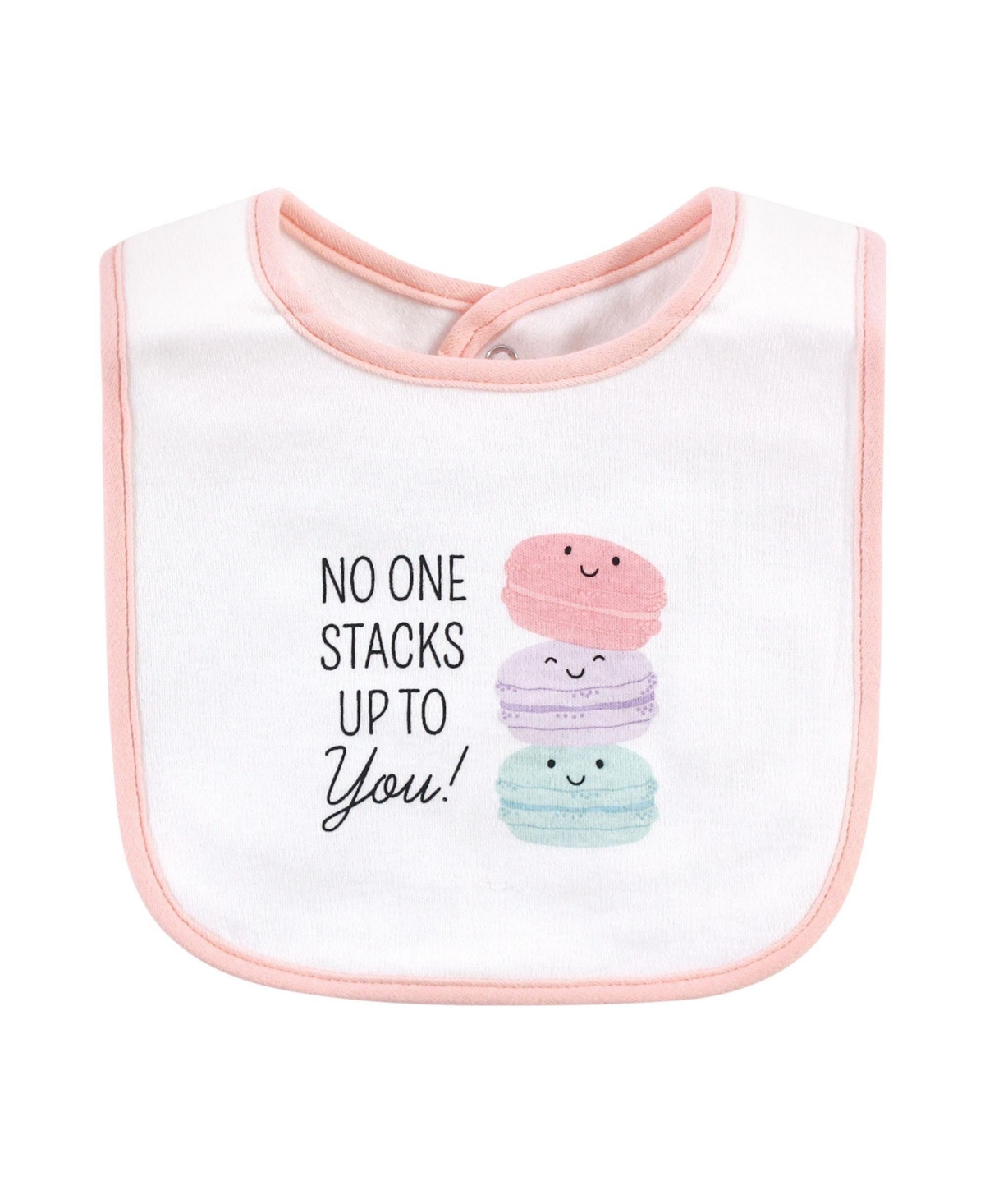 Hudson Baby Infant Girl Cotton Bibs, Veggies, One Size