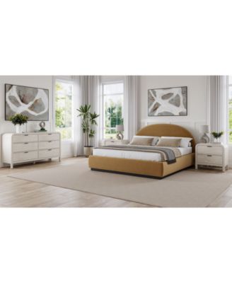 Lunare 3-Pc. Bedroom Set (Queen Bed, Dresser & Nightstand)