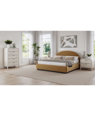 Lunare 3-Pc. Bedroom Set (Queen Bed, Chest & Nightstand)