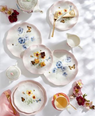 Butterfly Meadow Ombre 12 Pc. Dinnerware Set, Service for 4