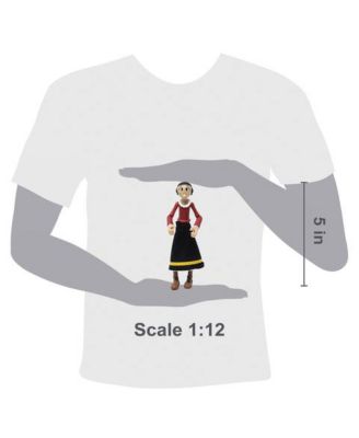 Boss Fight Studio Olive OYL Classics Wave 1 Action Figure – Highly Articulated Figurine with Accessories Including Swee  Pea, Fabric Skirt, Alternate Heads and Hand, and Removable Hat - 1:12.Oh, Dear: Everyone s favorite damsel in distress!