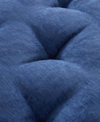 Azza Chenille Square Floor Pillow Cushion, 24" x 24"