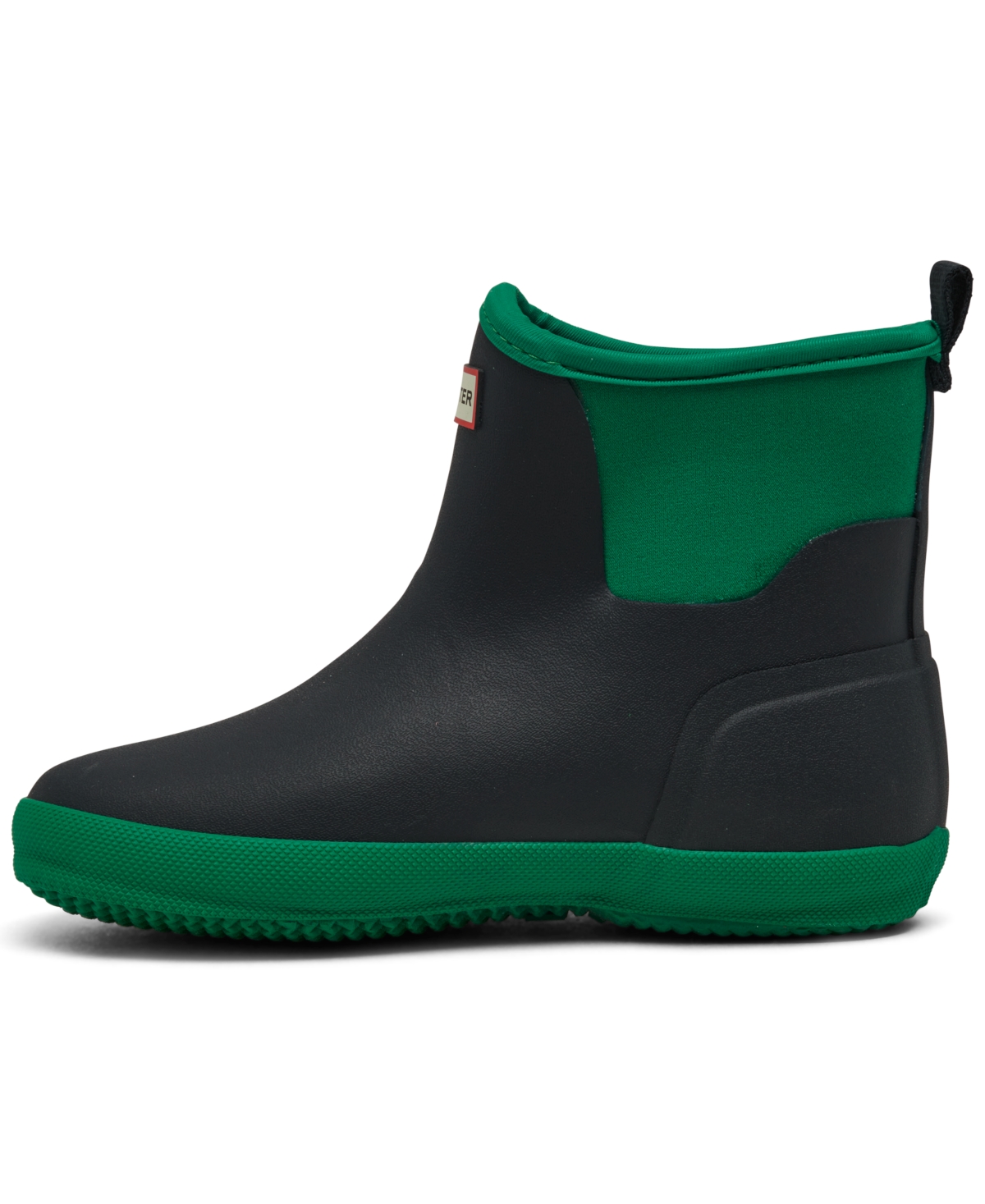 HUNTER LITTLE KIDS' FINLEY PULL-ON WATERPROOF RAIN BOOTS FROM FINISH LINE 