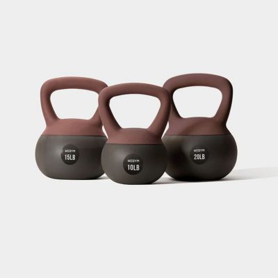 Soft Kettlebell 3pc Set - 10, 15, & 20 lbs
