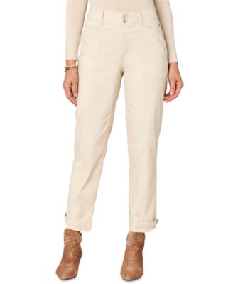 Democracy - Petite AB Solution High Rise Tapered Utility Pants
