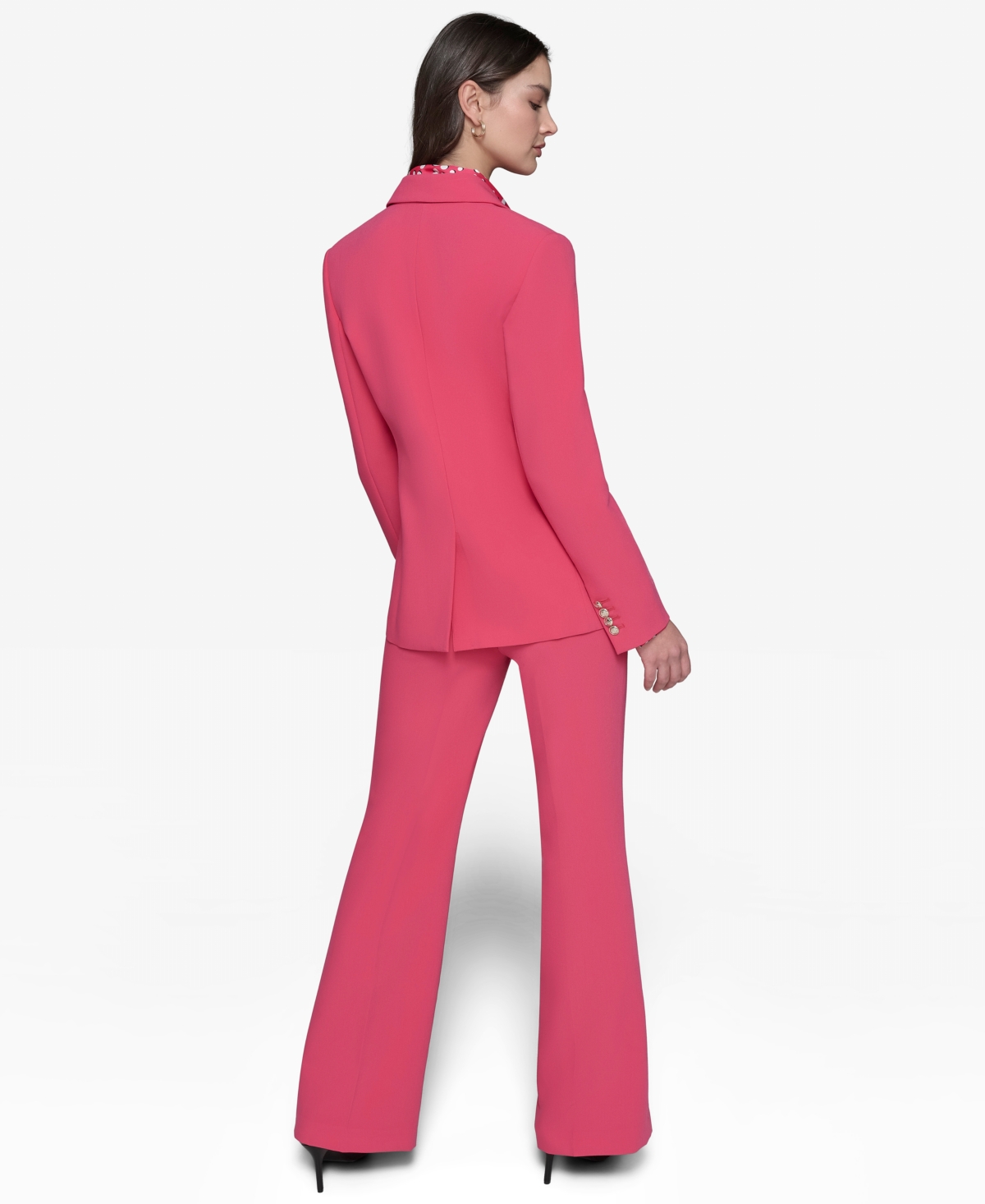 Karl Lagerfeld Paris Women's One-Button Blazer