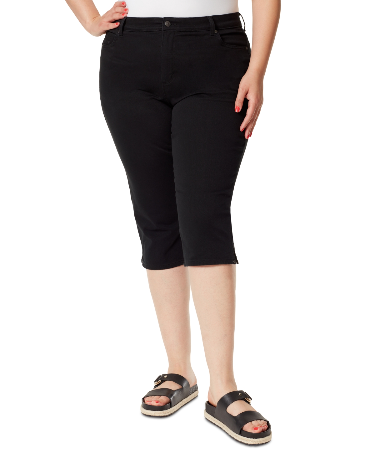 GLORIA VANDERBILT PLUS SIZE CAPRI JEANS 