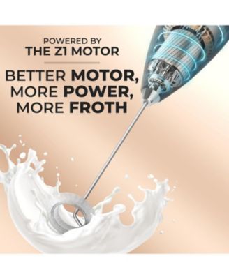 High Power Milk Frother Complete Set - Manual Latte Foamer