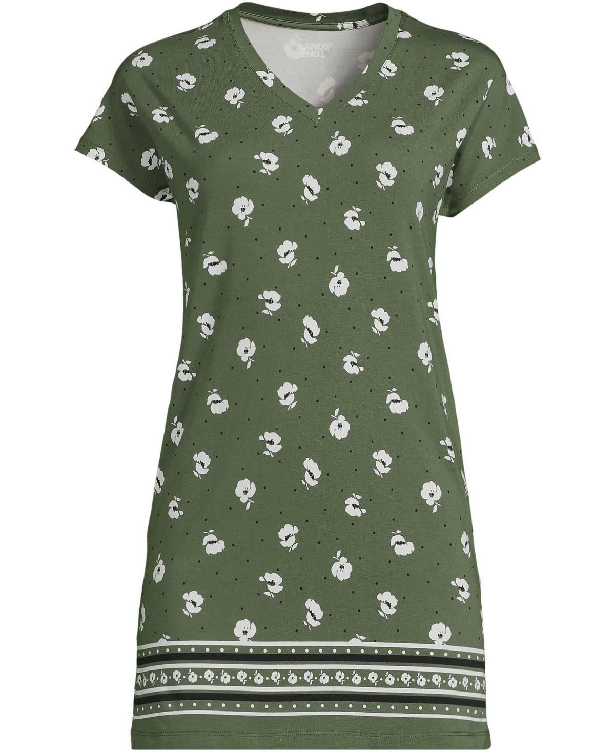 Lands' End Women's Lightweight Jersey Extra Long Tunic