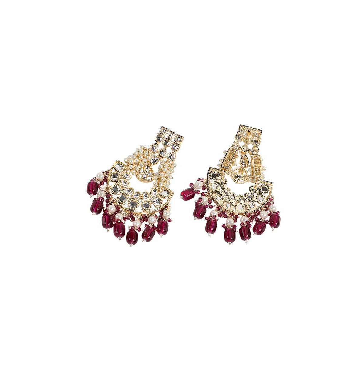 Sohi Women's The Naila Jewellery Set In Pink
