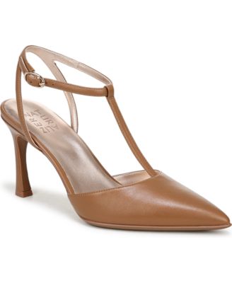 Women's Astrid T-Strap Pointed Toe Dress Pumps