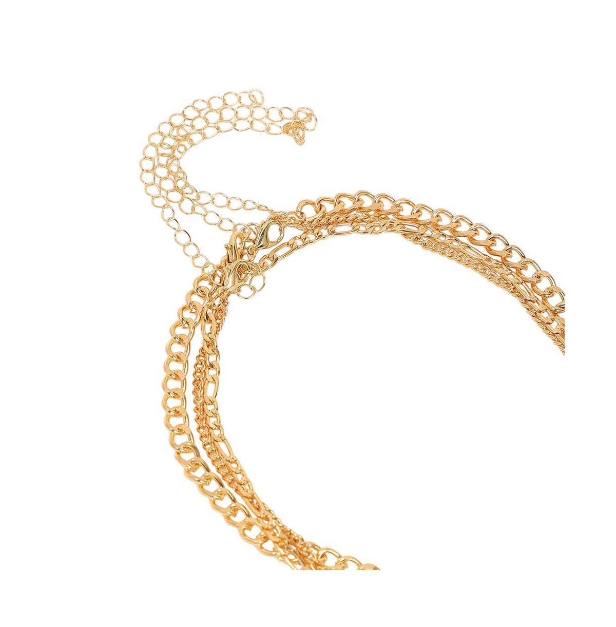 Sohi Women's The Ellie Multi-layer Necklace In Gold