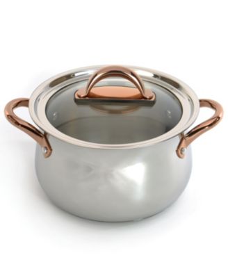 Ouro Casserole with Glass Lid, 8"