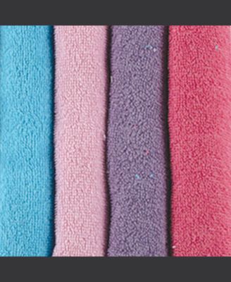 Girls 12Pk Washcloth with Toy