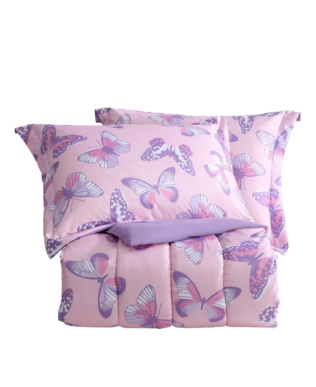 Alex + Bella Magical Butterfly -Piece Ultra Soft Microfiber Comforter Set