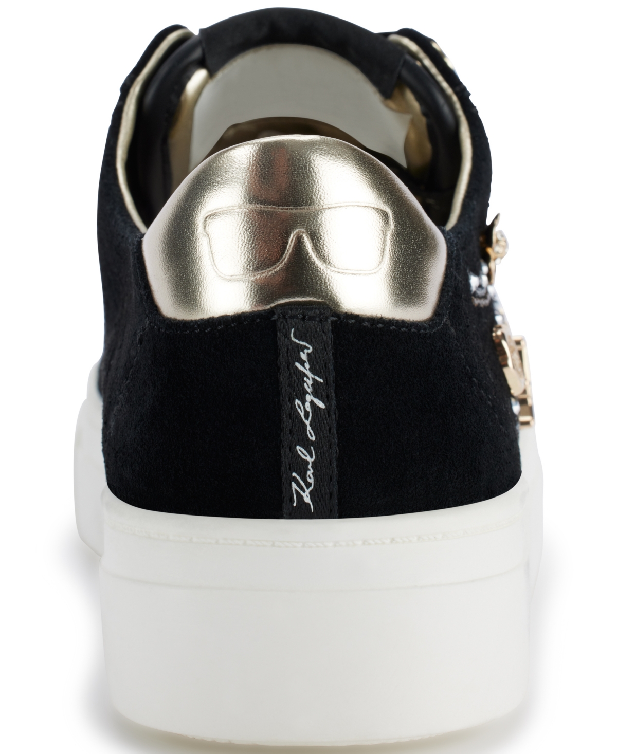 KARL LAGERFELD WOMEN'S CATE SAYINGS LACE UP SNEAKERS 