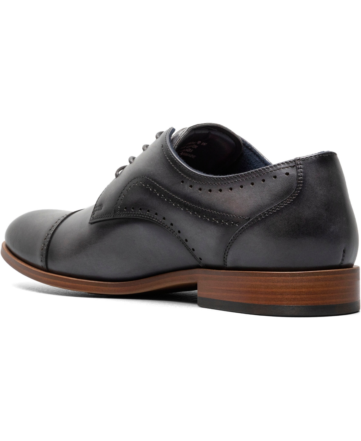 Stacy Adams Bryant Cap Toe Oxford In Gray