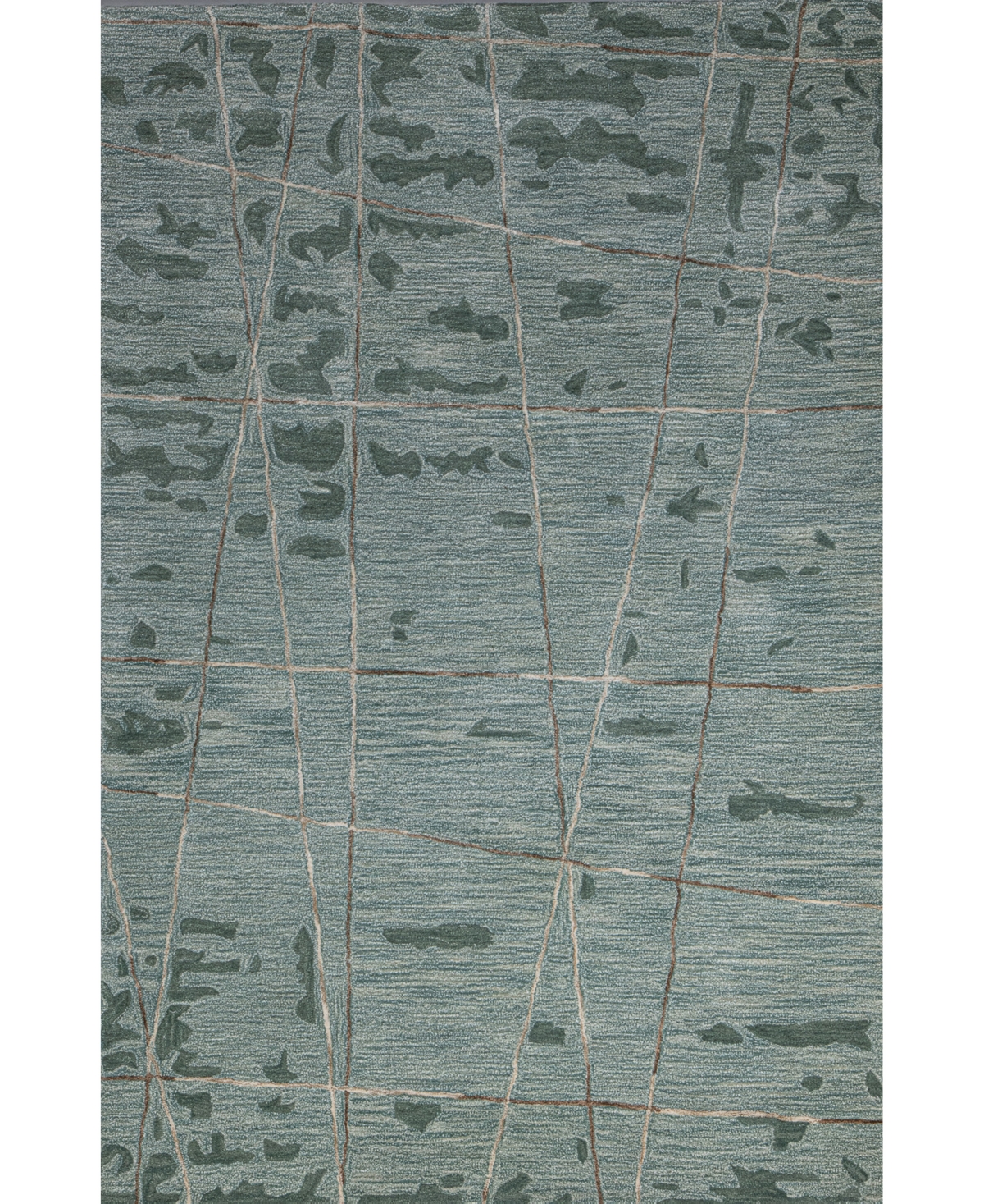 Bb Rugs Larchmont LR392 8'6"x11'6" Area Rug - Aqua