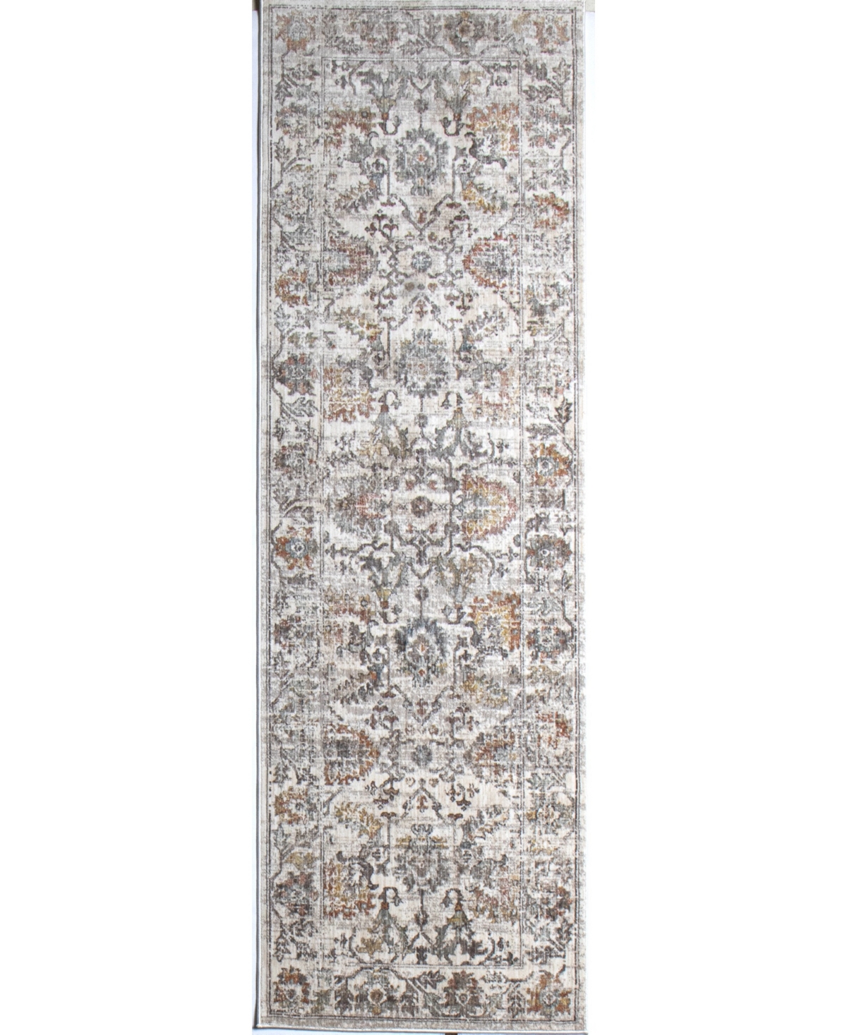 Bb Rugs Legacy Lgc109 2'3"x8' Runner Area Rug In Ivory