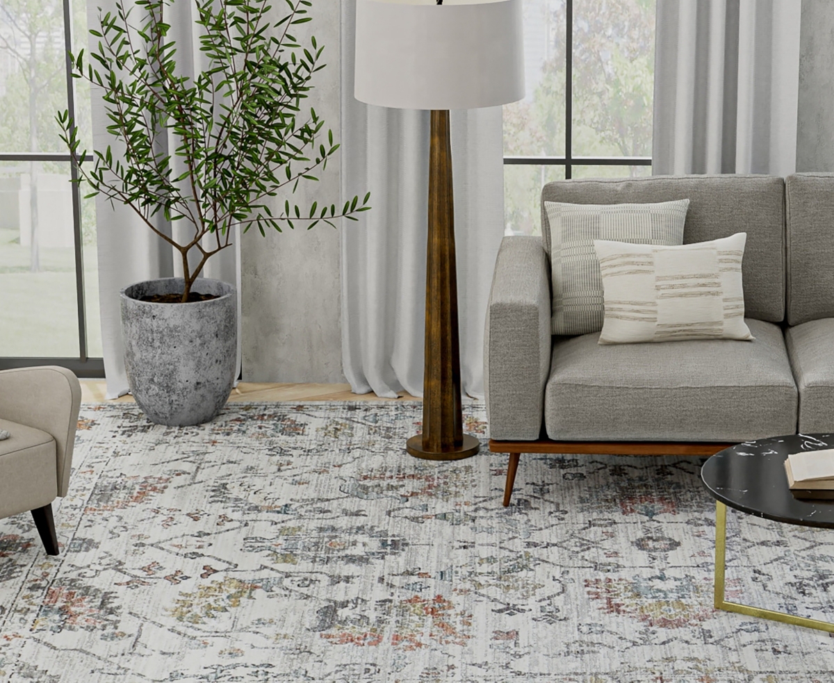 Shop Bb Rugs Legacy Lgc109 7'6"x9'10" Area Rug In Ivory