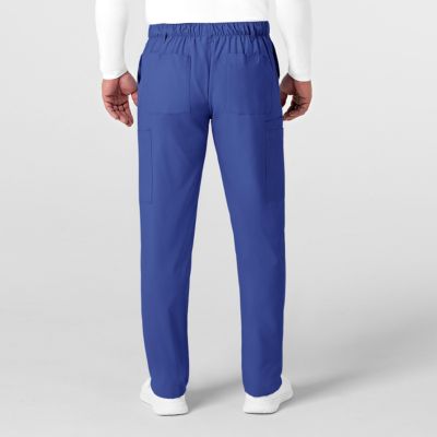 Men's W123 Flat Front Cargo Scrub Pant