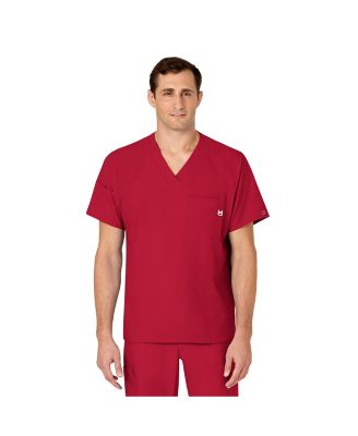 Men's W123 V-Neck Scrub Top