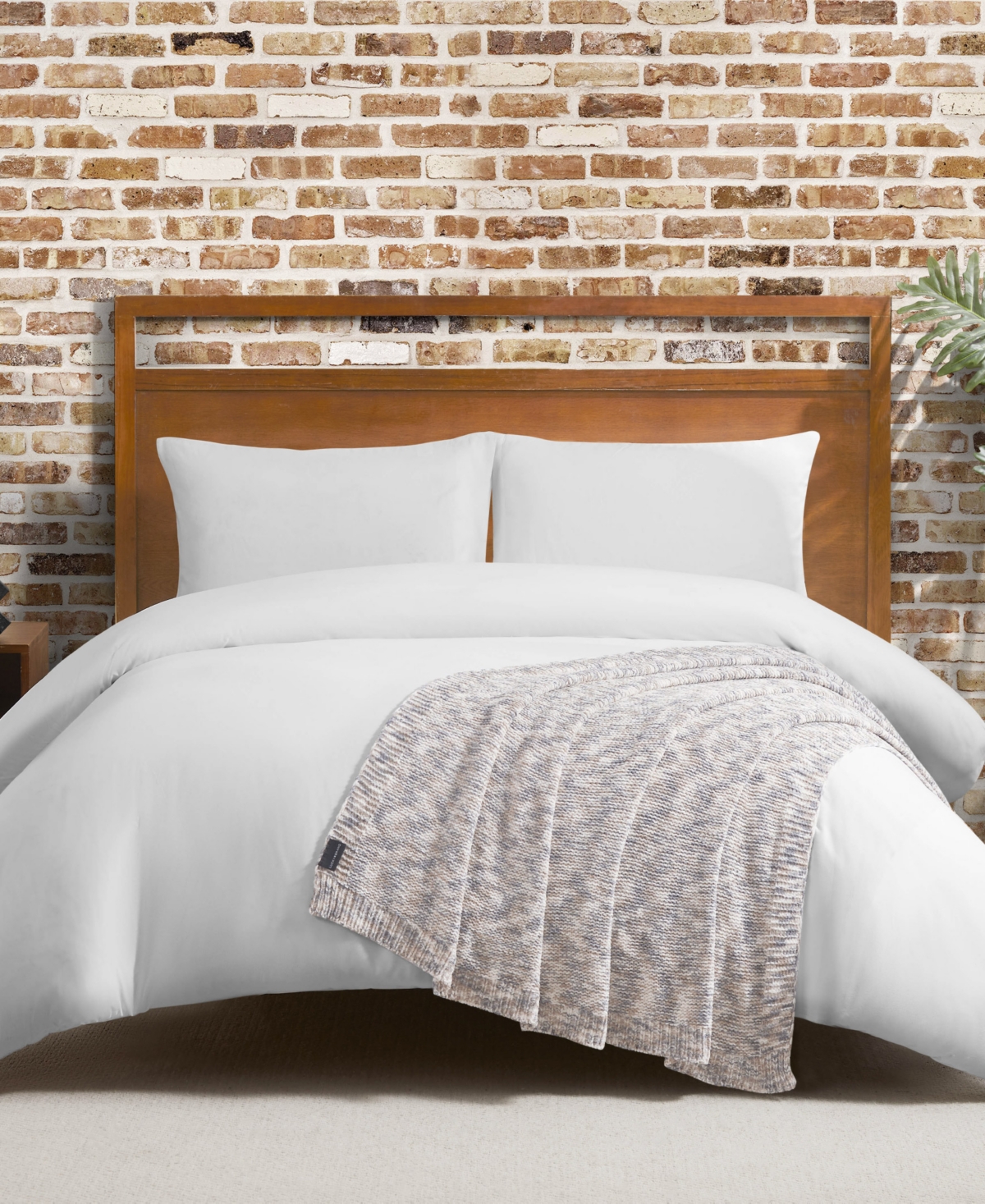 Shop Lucky Brand Logan Chenille Throw, 50" X 70" In Tan,grey