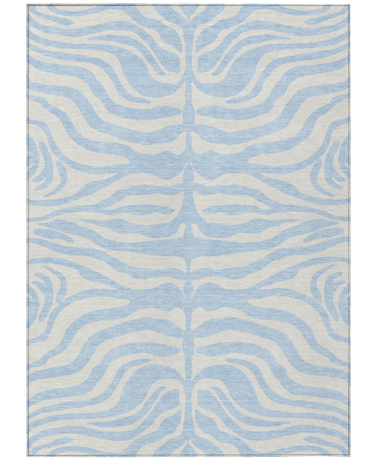 Addison Chantille Machine Washable Acn1042 8'x10' Area Rug In Mist