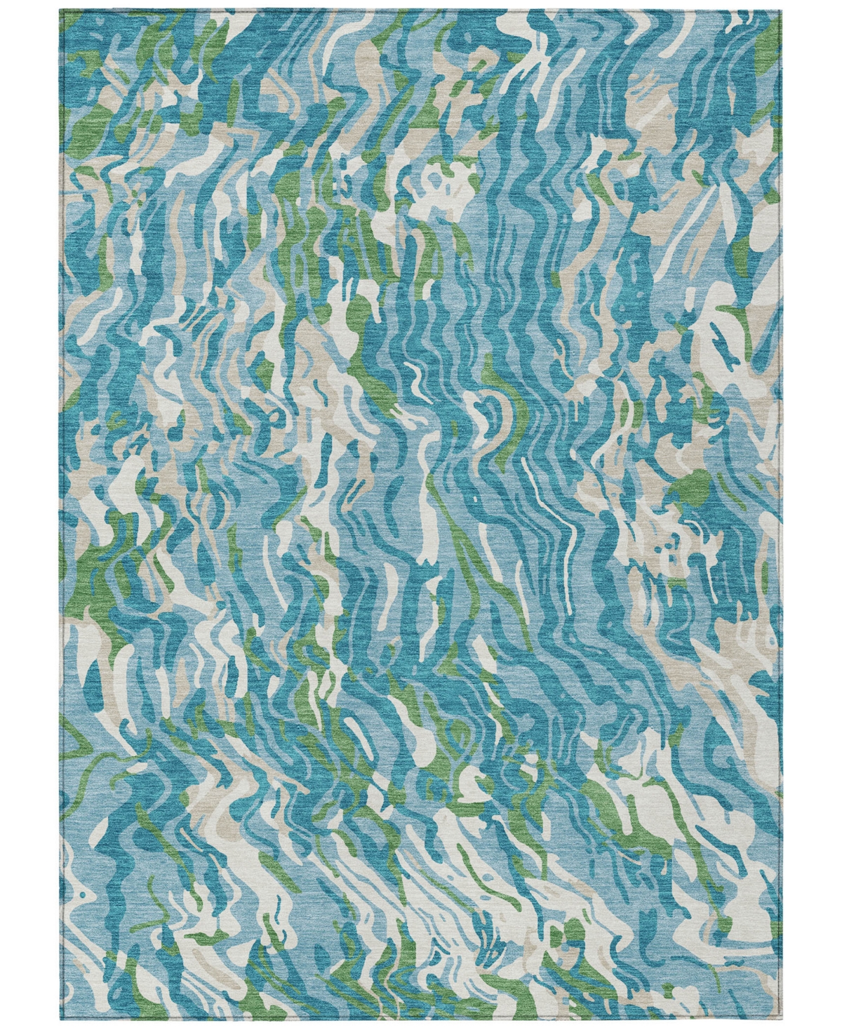 Addison Chantille Machine Washable Acn1038 2'6"x3'10" Area Rug In Teal