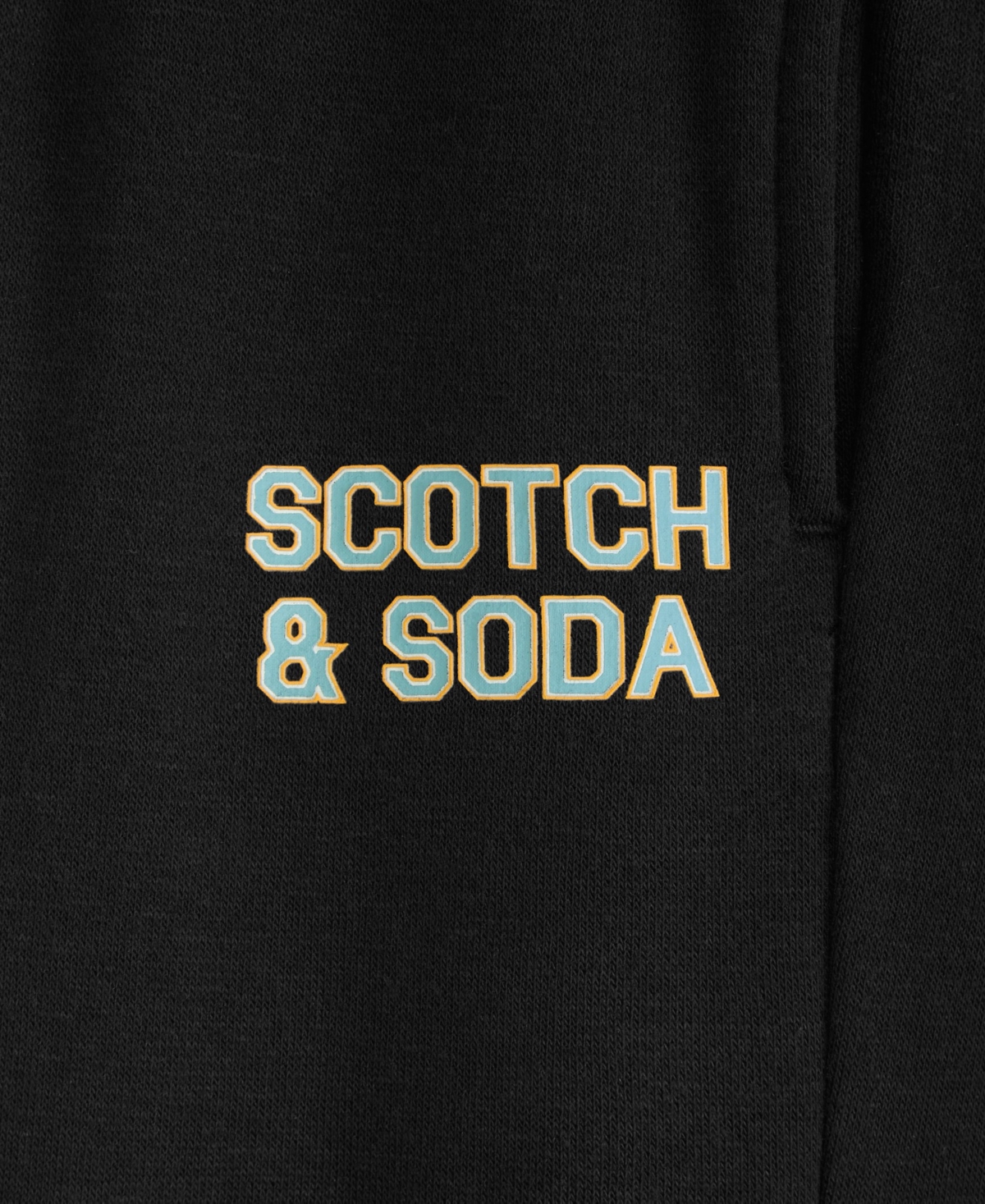 Scotch & Soda Little Boys Graphic Fleece Hoodie Pant Set, 2- Piece Set In Black