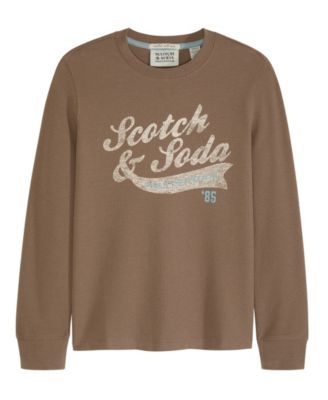 Big Boys Long Sleeve Thermal Graphic Tee