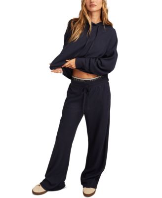 Lucky Brand - Women's Cloud Waffle Wide-Leg Pants