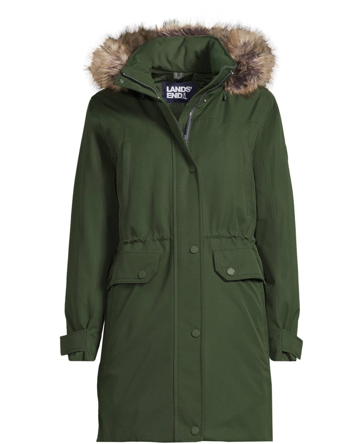 Lands' End Women's Tall Expedition Down Waterproof Winter Parka