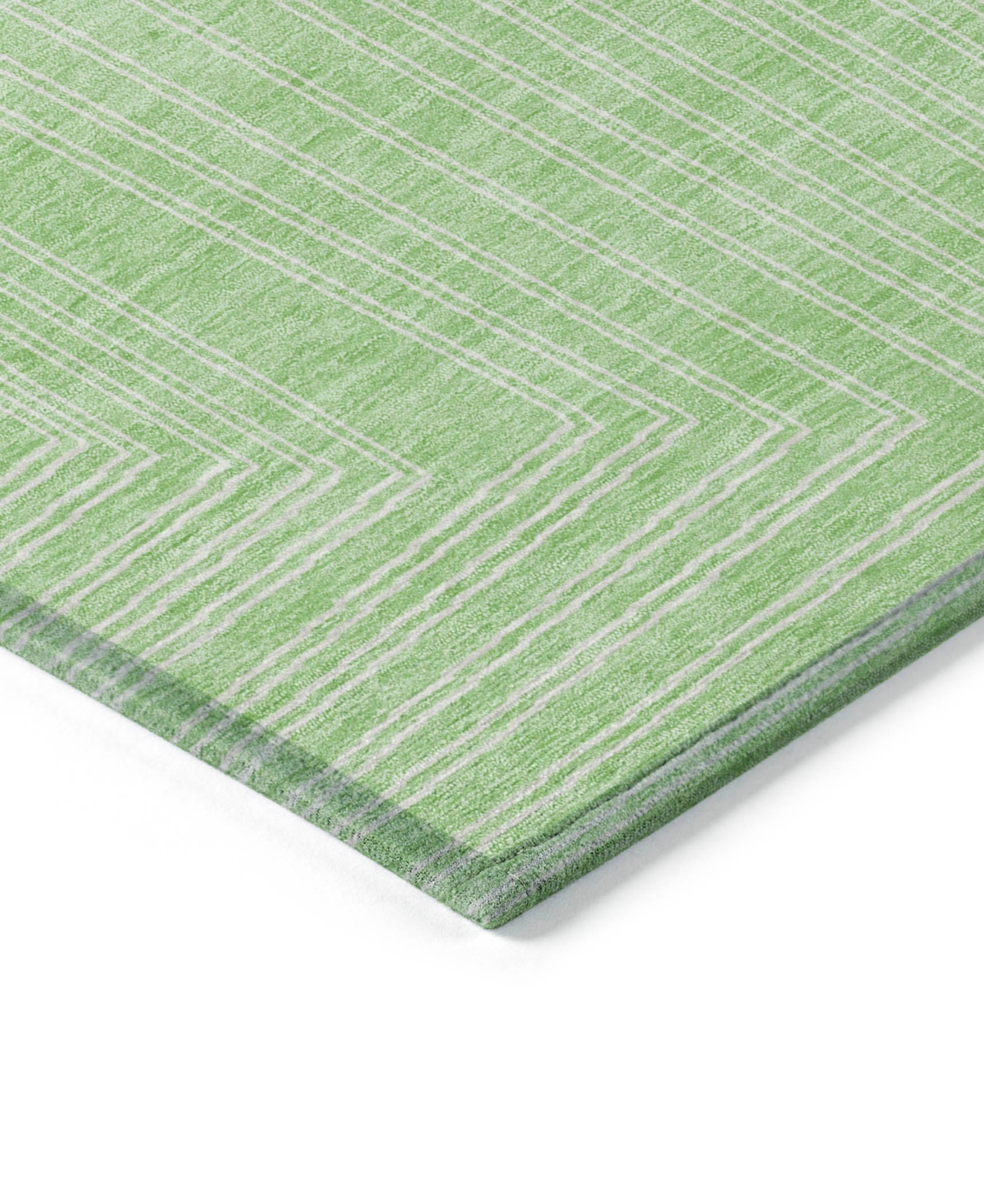 Addison Chantille Machine Washable Acn1045 8'x10' Area Rug In Mint