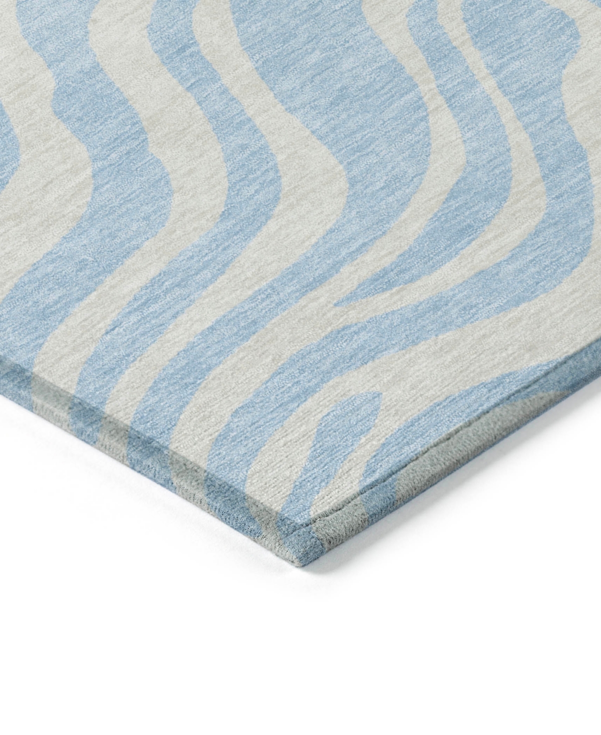 Addison Chantille Machine Washable Acn1042 8'x10' Area Rug In Mist