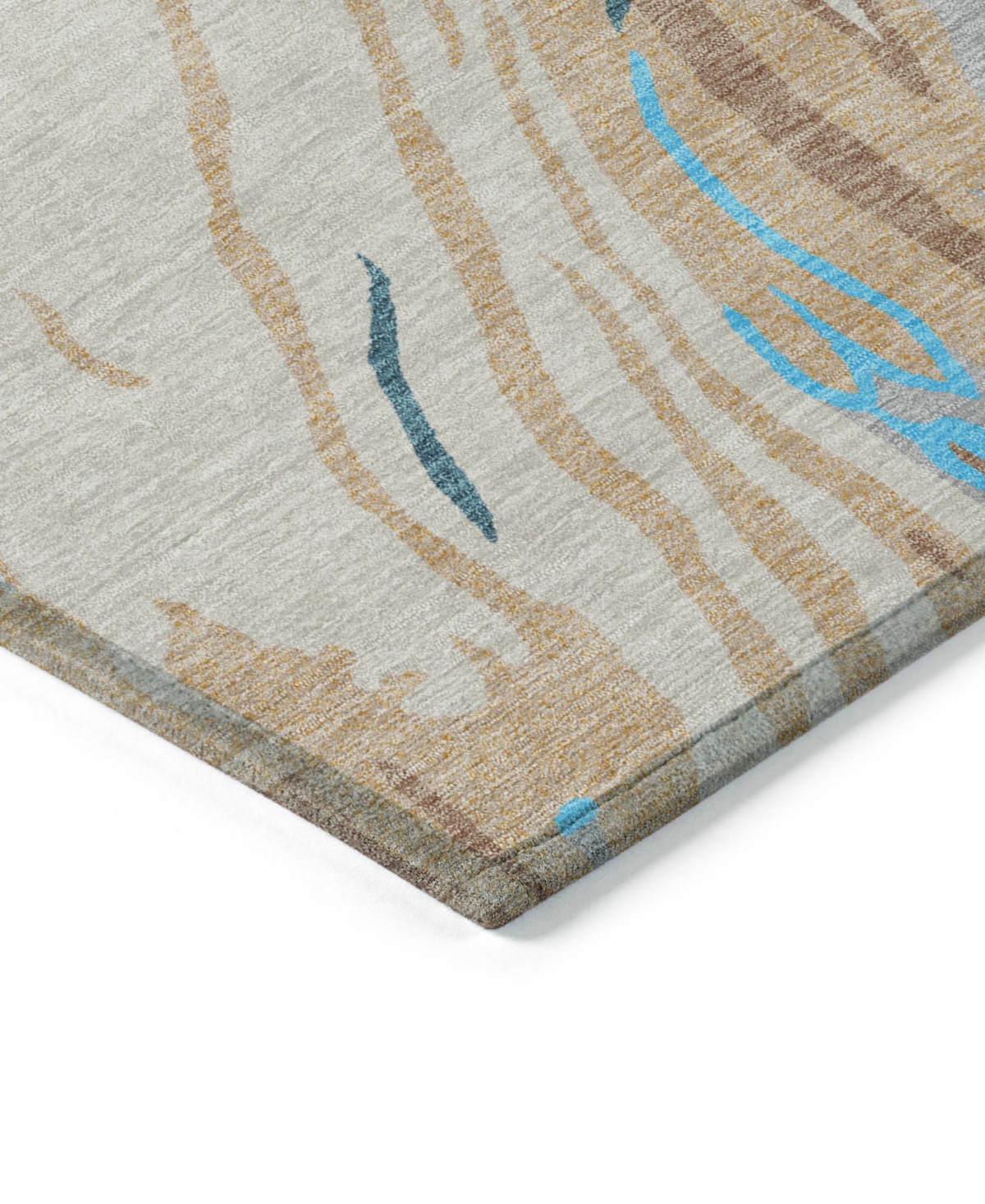 Addison Chantille Machine Washable Acn1037 8'x10' Area Rug In Beige