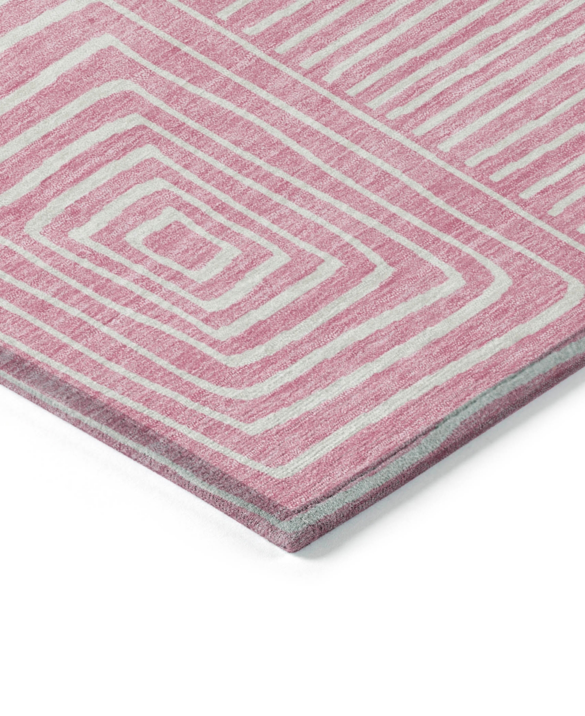 Addison Chantille Machine Washable Acn1044 2'6"x3'10" Area Rug In Pink