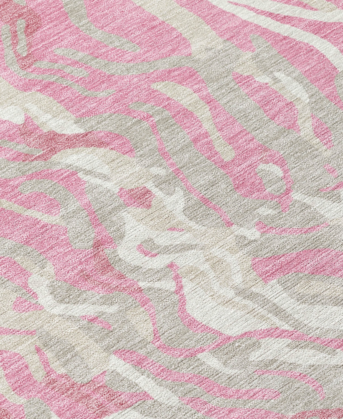 Addison Chantille Machine Washable Acn1038 2'6"x3'10" Area Rug In Pink